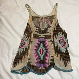 free people knit tank
